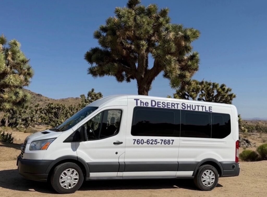 The Desert Shuttle at Black Rock Campground in Joshua Tree National Park, 5 miles from Yucca Valley CA